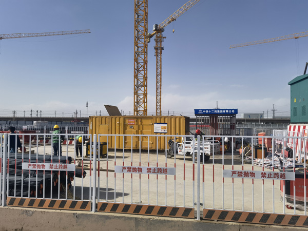 邢台静音发电机出租案例展示